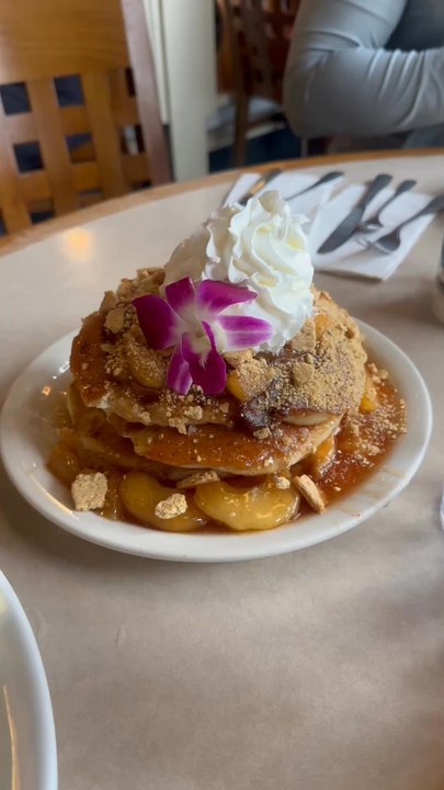 Cinnamon's Restaurant - Pancake of the day - Pancakes Near Me - Kailua, Hawaii
