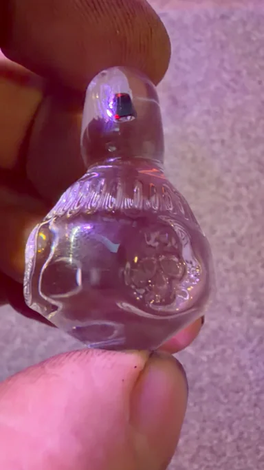 Preview pic of Black Opal skull spinning terp top