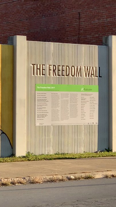 The Freedom Wall - Public Art Near Me - Buffalo, New York