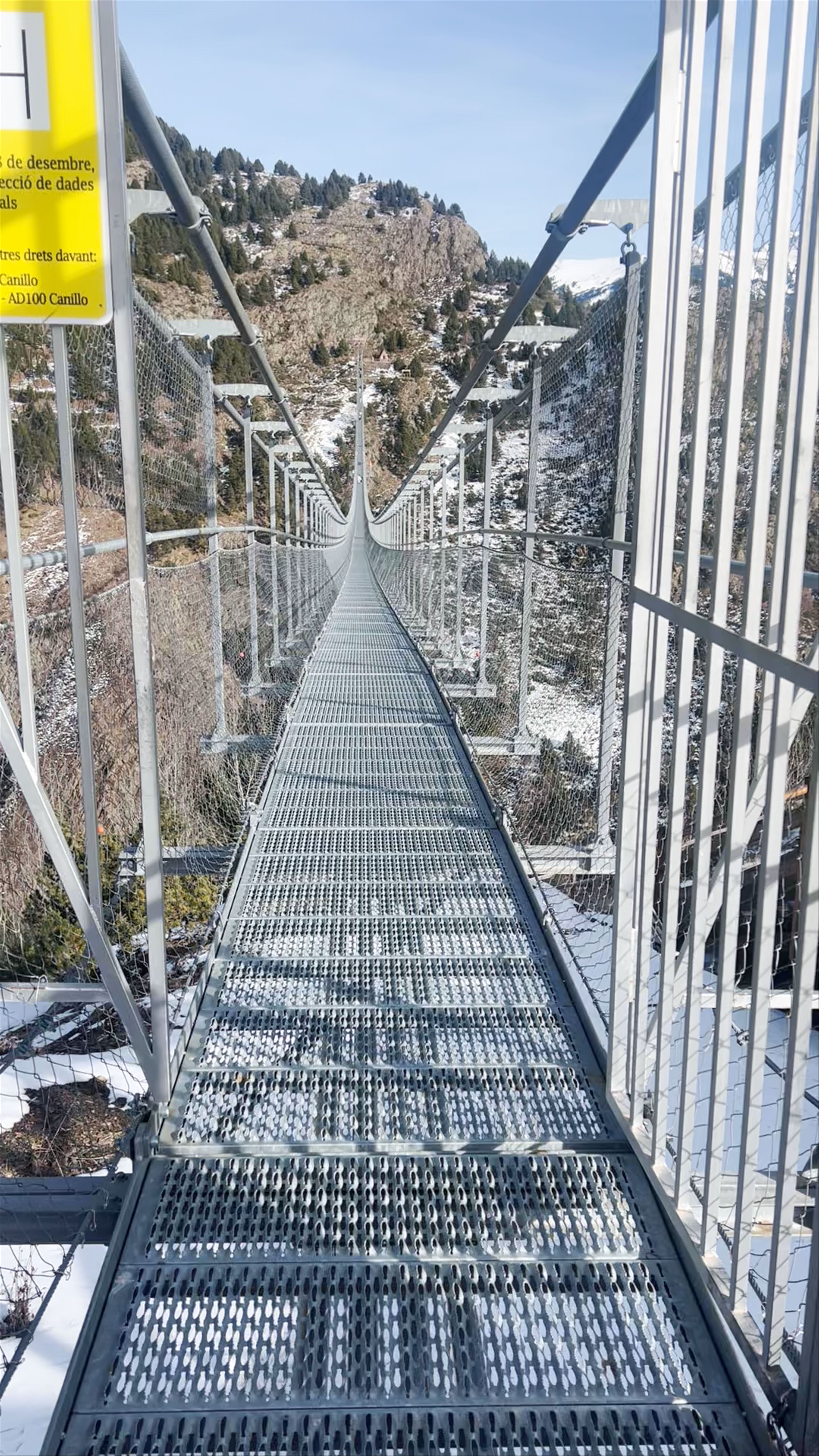 Puente Tibetano Canillo