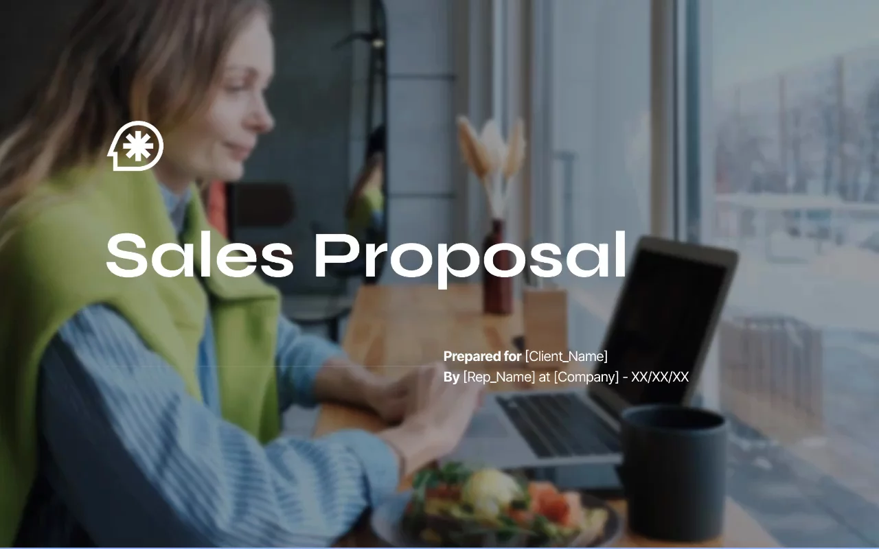 Preview of Sales Proposal Template