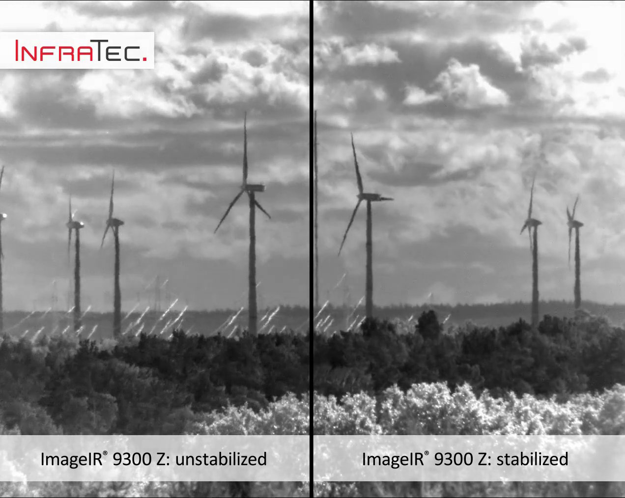 Vergleich Stabilisierung am Beispiel ImageIR 9300 Z
