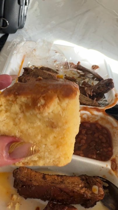 I Que BBQ - Video of me opening my to go container. - Barbeque Near Me - La Mesa, California