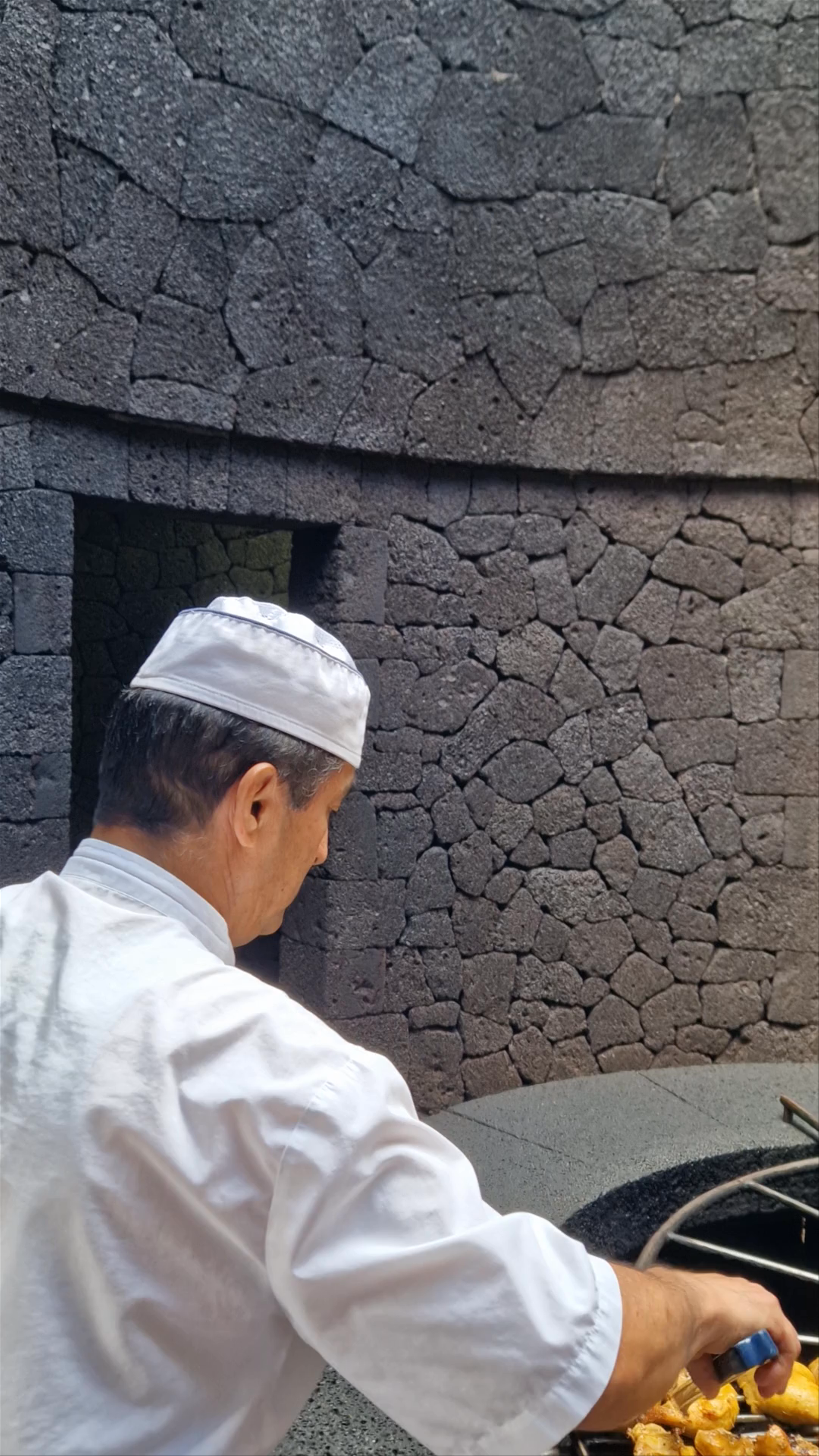 Cooking with Volcanic Heat at Islote de Hilario, Timanfaya National Park