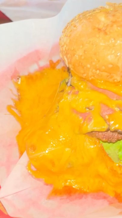 Squeeze Burger- Galt - Pastrami burger with a cheese skirt.... Eye rolling good - Burgers Near Me - Galt, California
