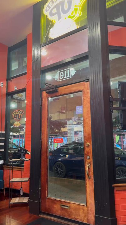 Rolled UP - Inside.  Cool artwork. - Cheesesteaks Near Me - Norfolk, Virginia