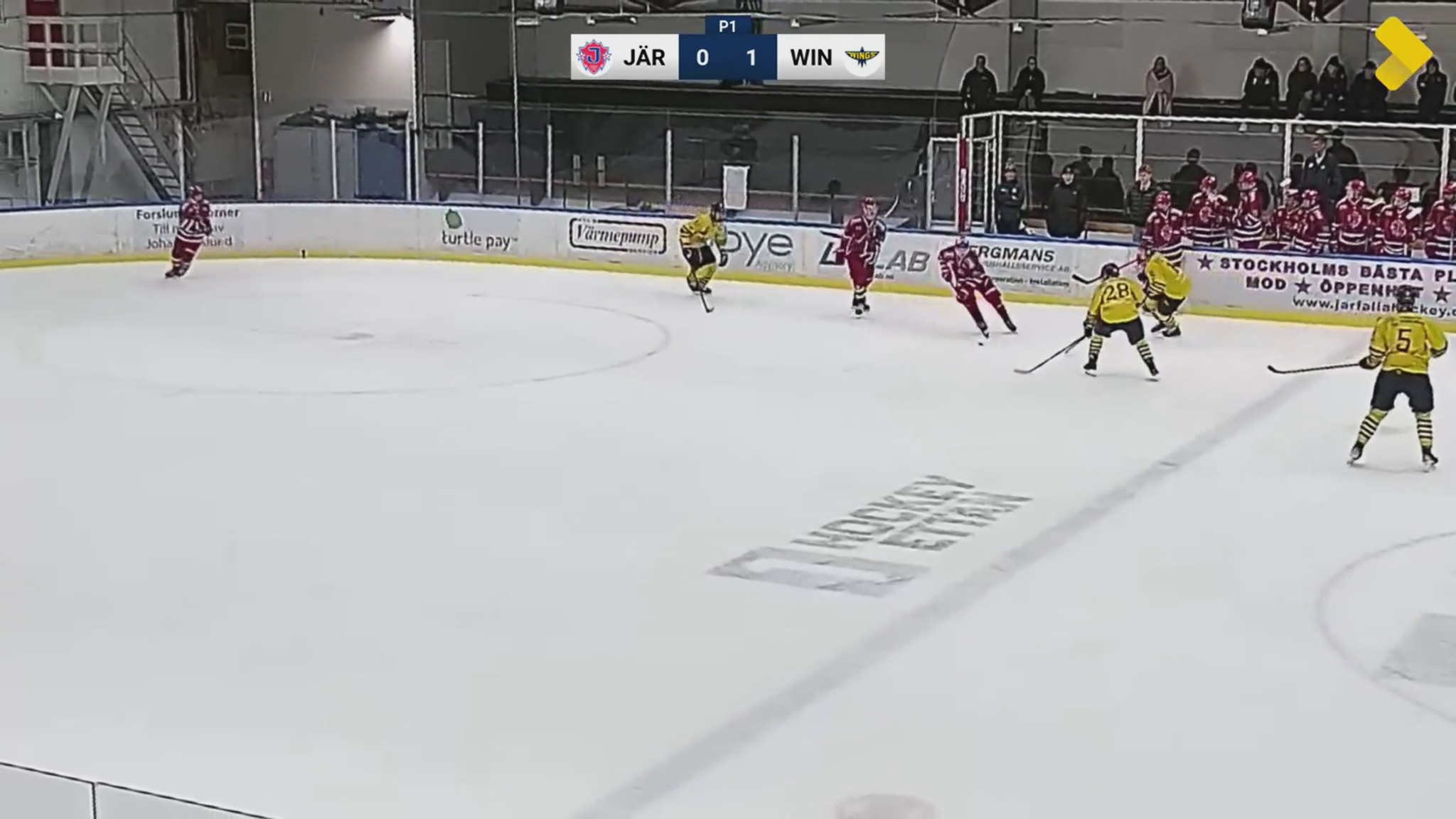 Vojtech Mrazek's #16 goal against Jarfalla - 2025