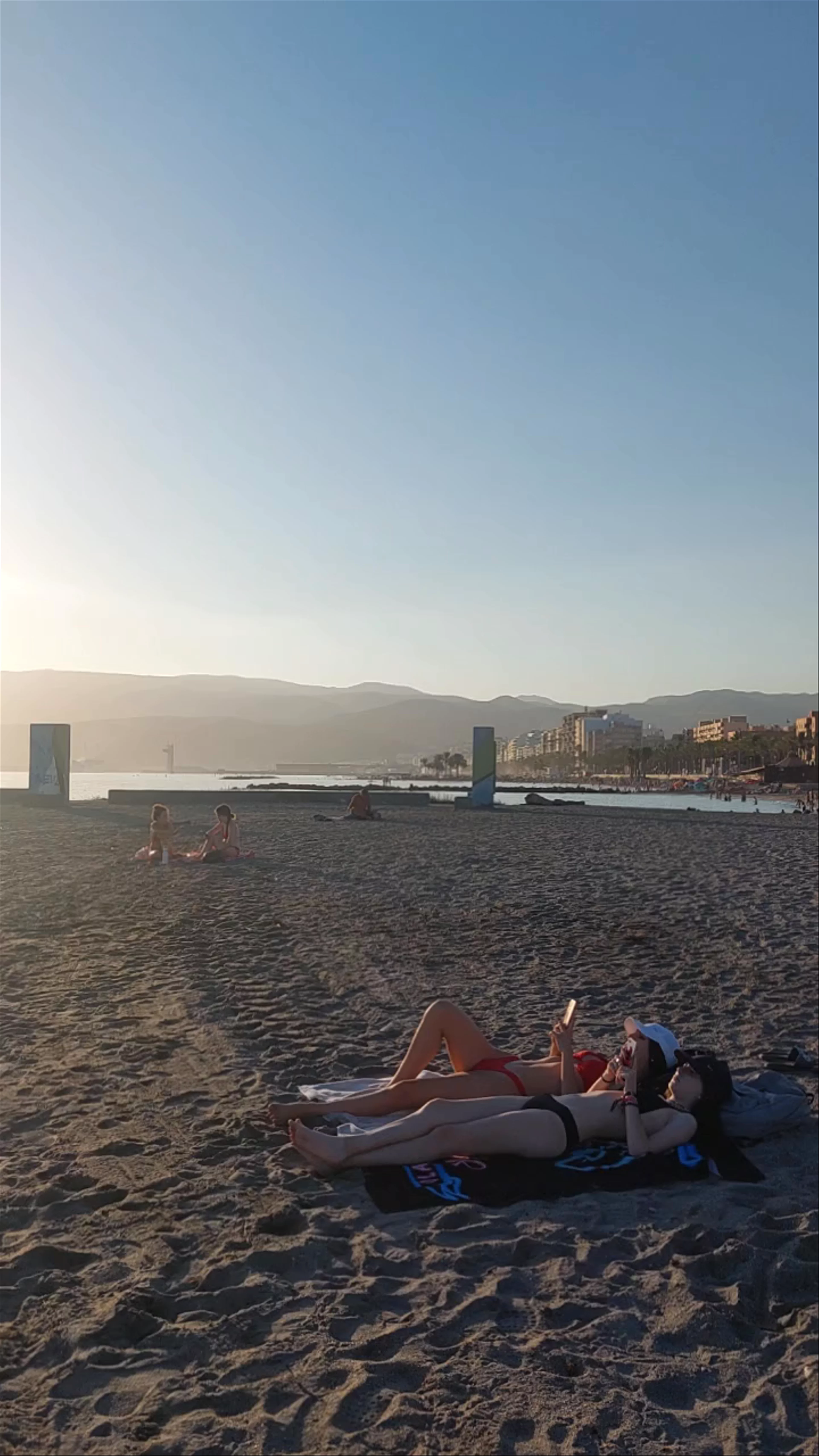 Playa de Almería, Paseo Marítimo Carmen de Burgos