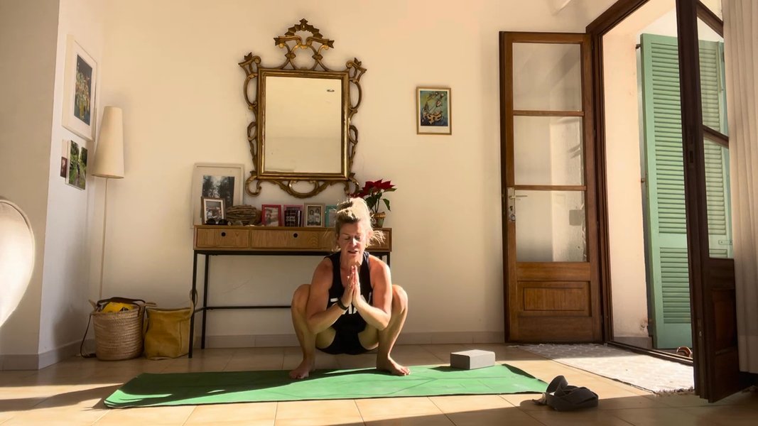 Recovery stretch 💓
