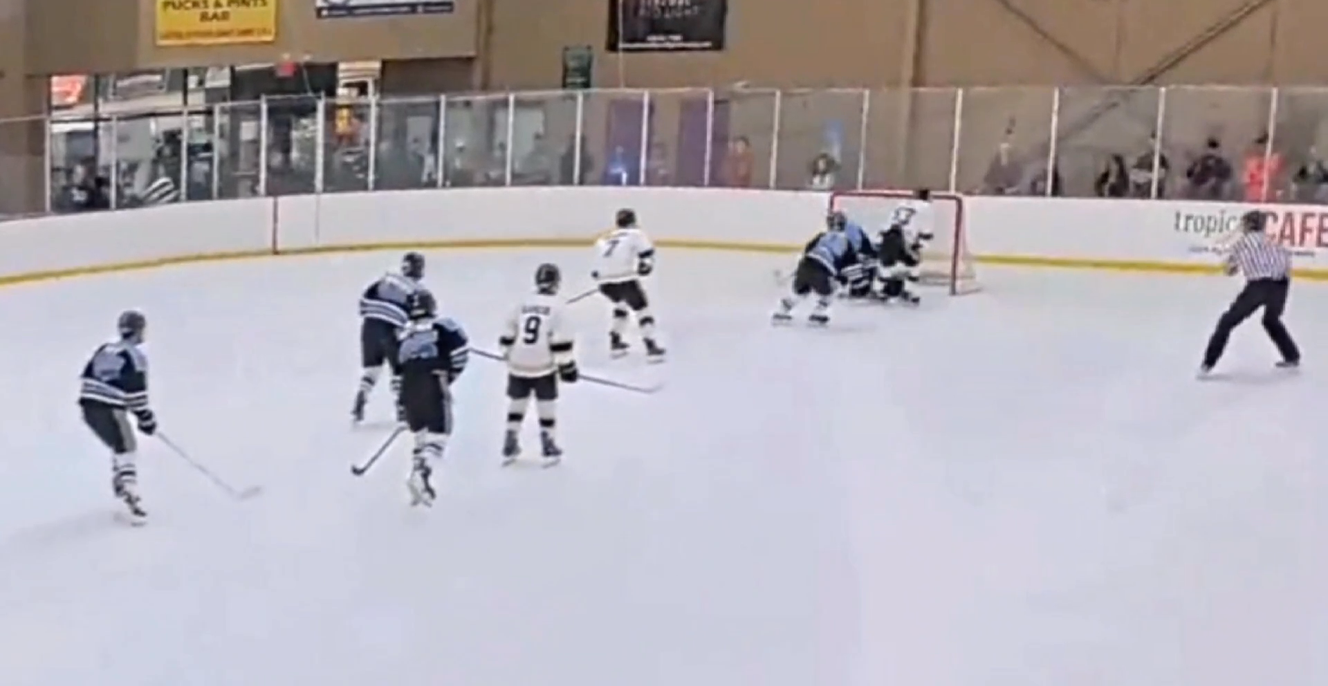 Logan Dennett's Stunning Breakaway Save at MAHA U14 Showcase
