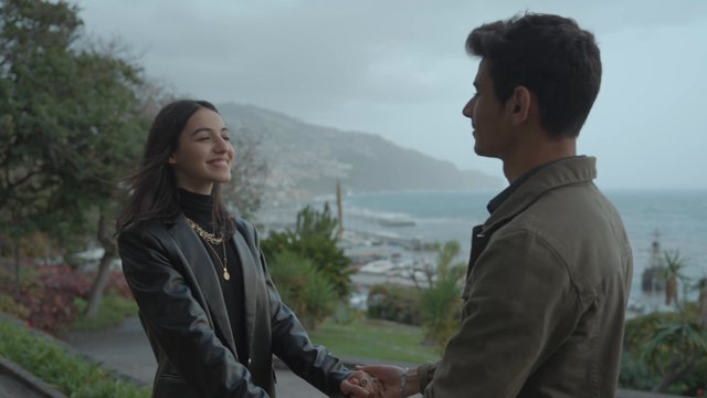 Loving Couple Kissing on a Date - Free Stock Video | Coverr