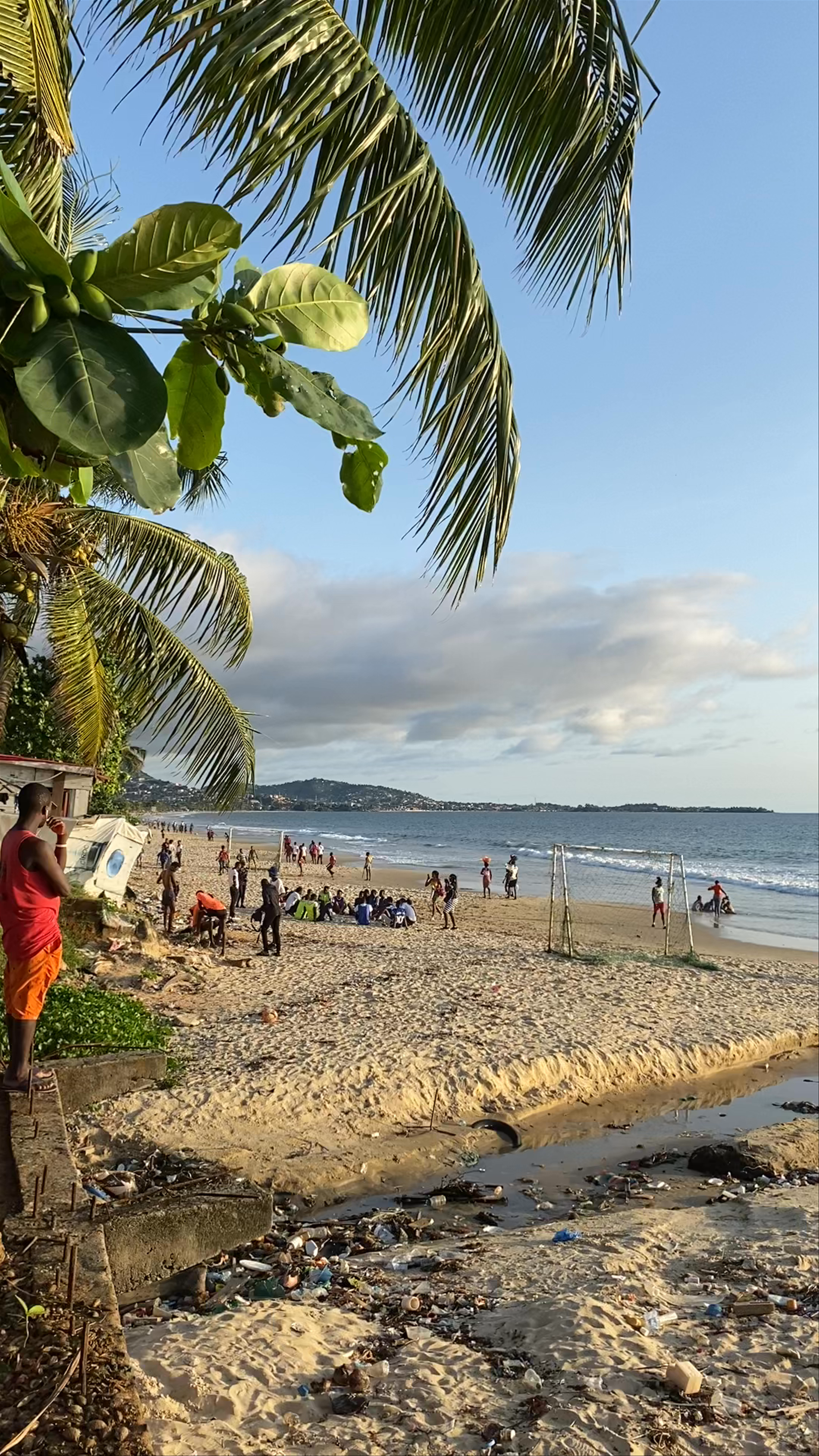 Lumley Beach Freetown Sierra Leone