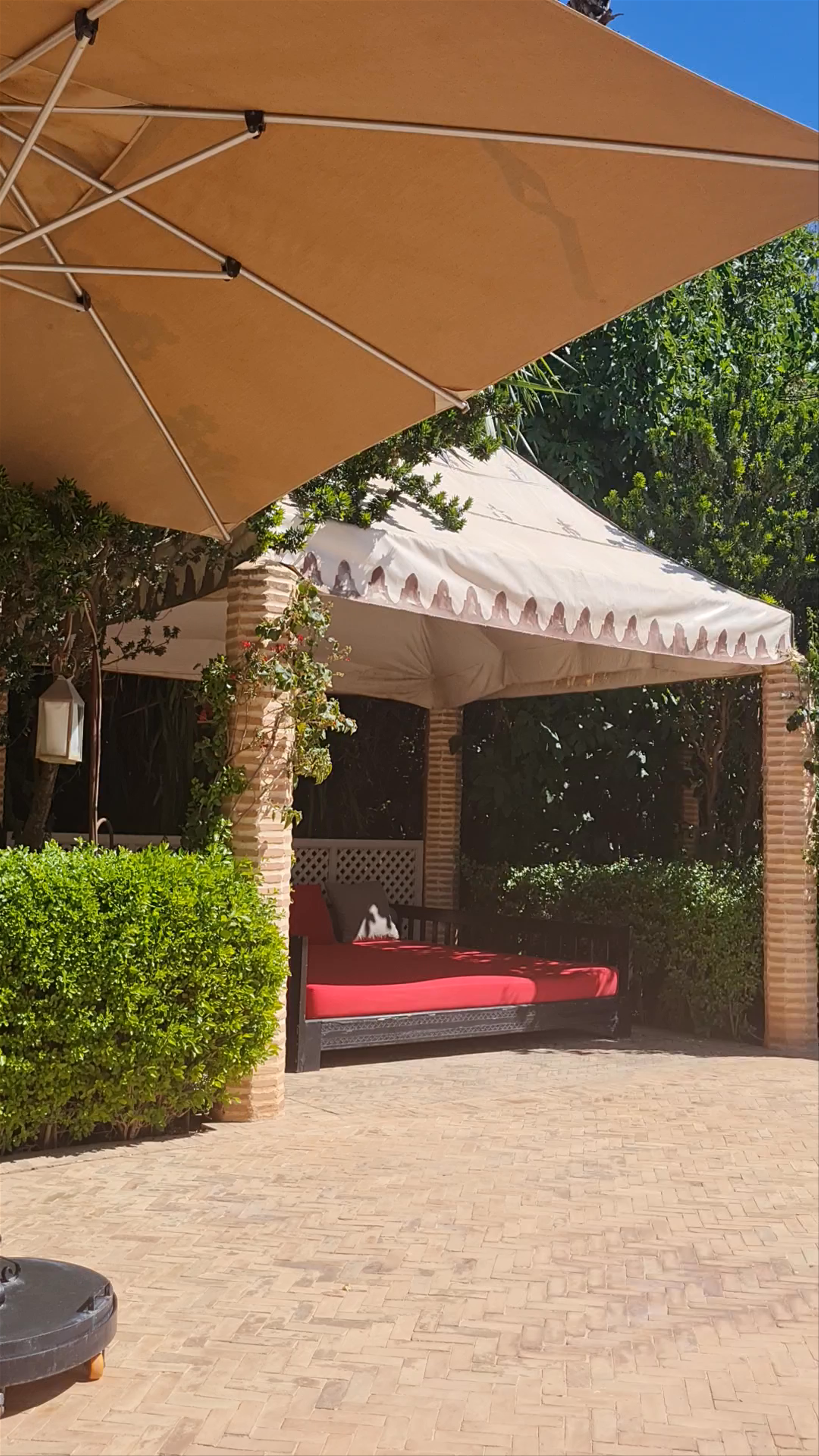 Relaxing Poolside Escape at Hotel La Maison Arabe, Marrakesh