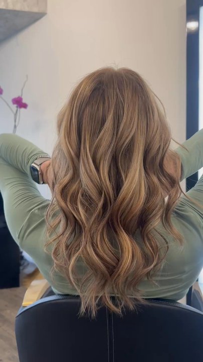 Salon Bisou - Balayage & trim prior to extensions - Nail Salons Near Me - La Cañada Flintridge, California