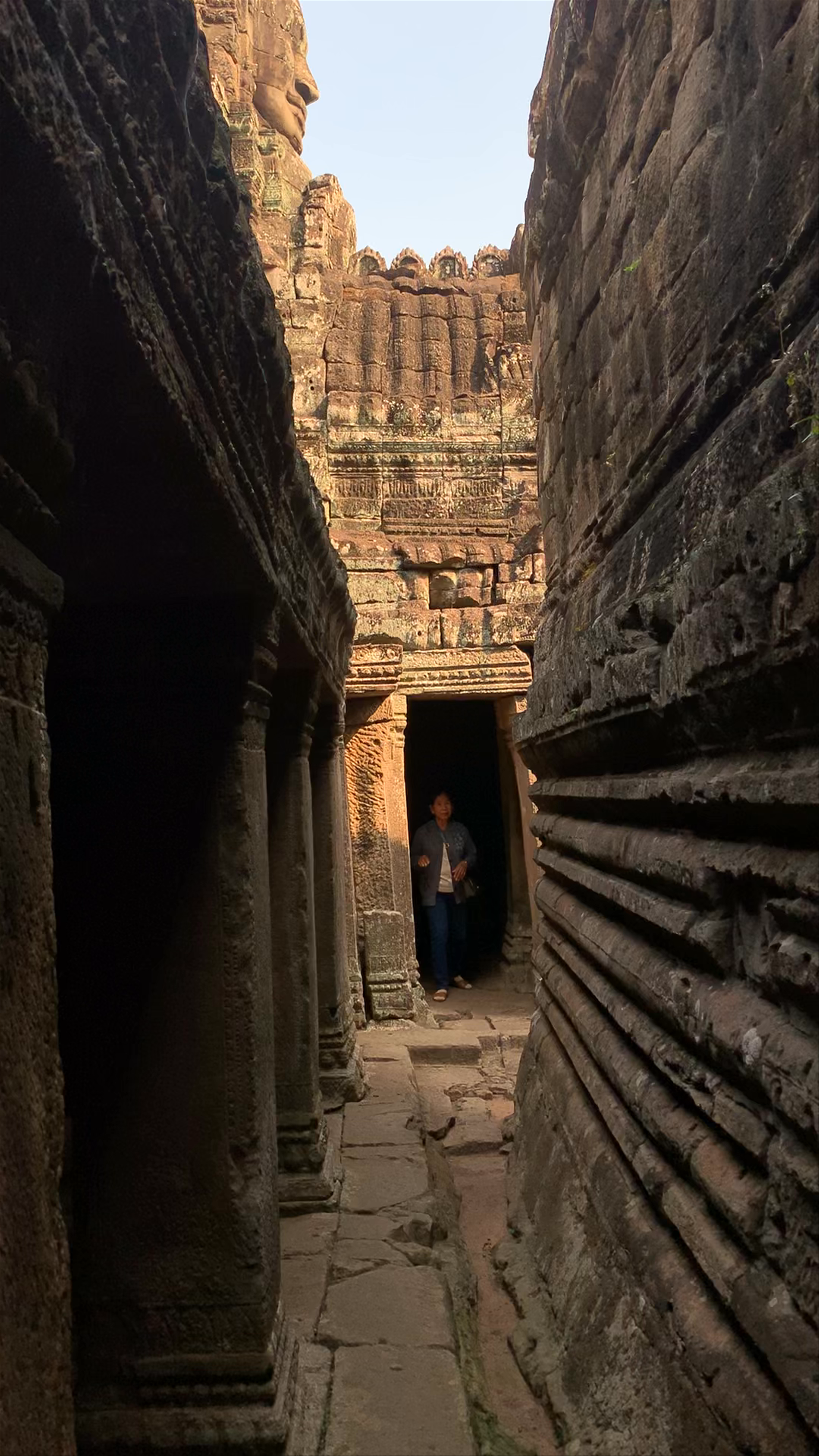 Exploring the Mystic Corridors of Bayon Temple, Siem Reap