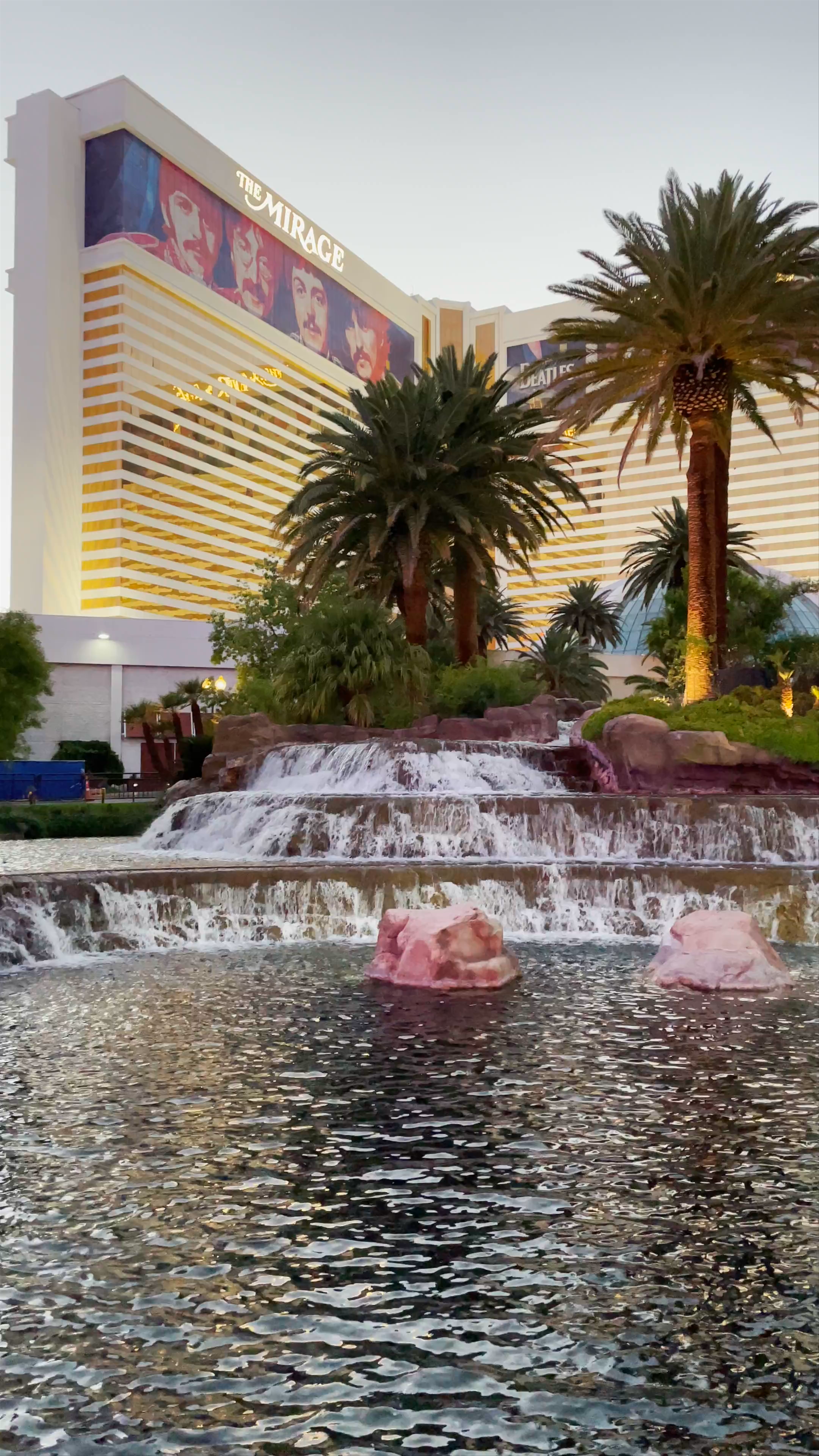 Tranquil Waterfall Oasis at The Mirage, Las Vegas