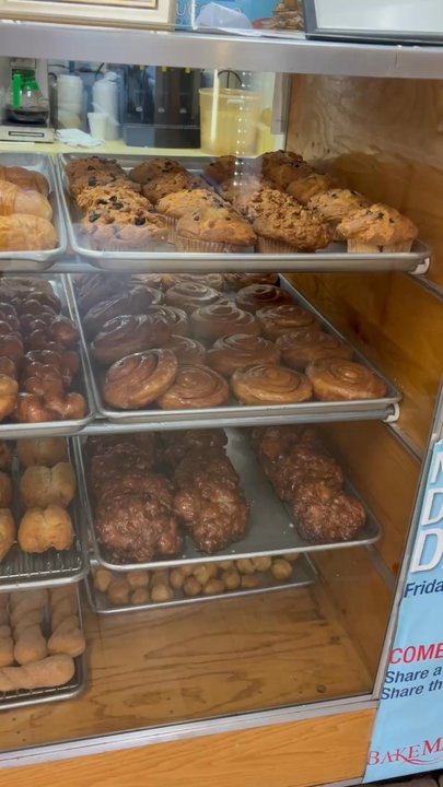 JR's Donuts - The donut case! - Bakeries Near Me - Elk Grove, California
