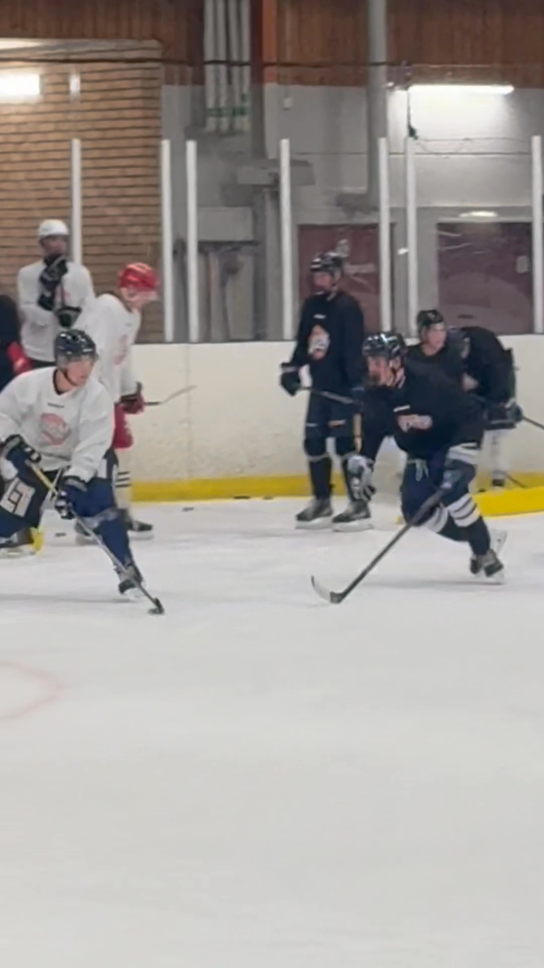 William Sjöbeck in 1-on-1 Drills at JRM Camp 2026