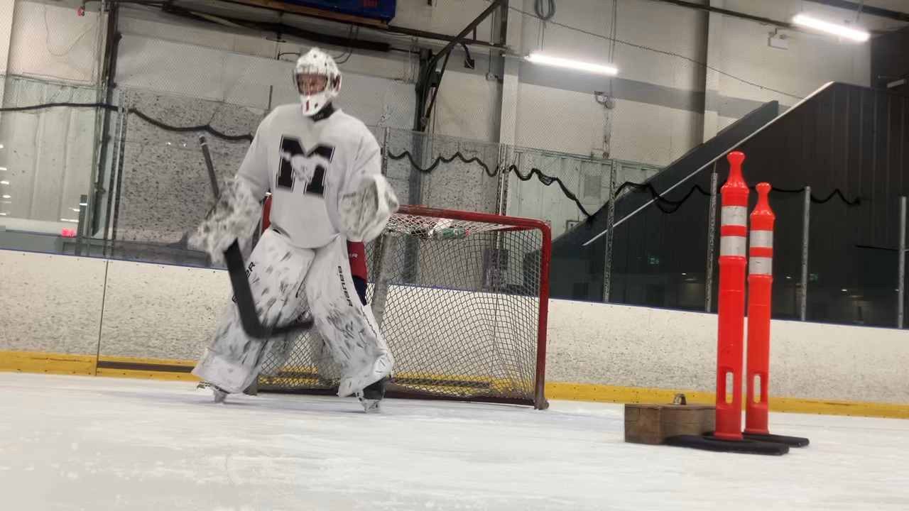 Training Highlight with Hrad MacCharles of Empire Goaltending