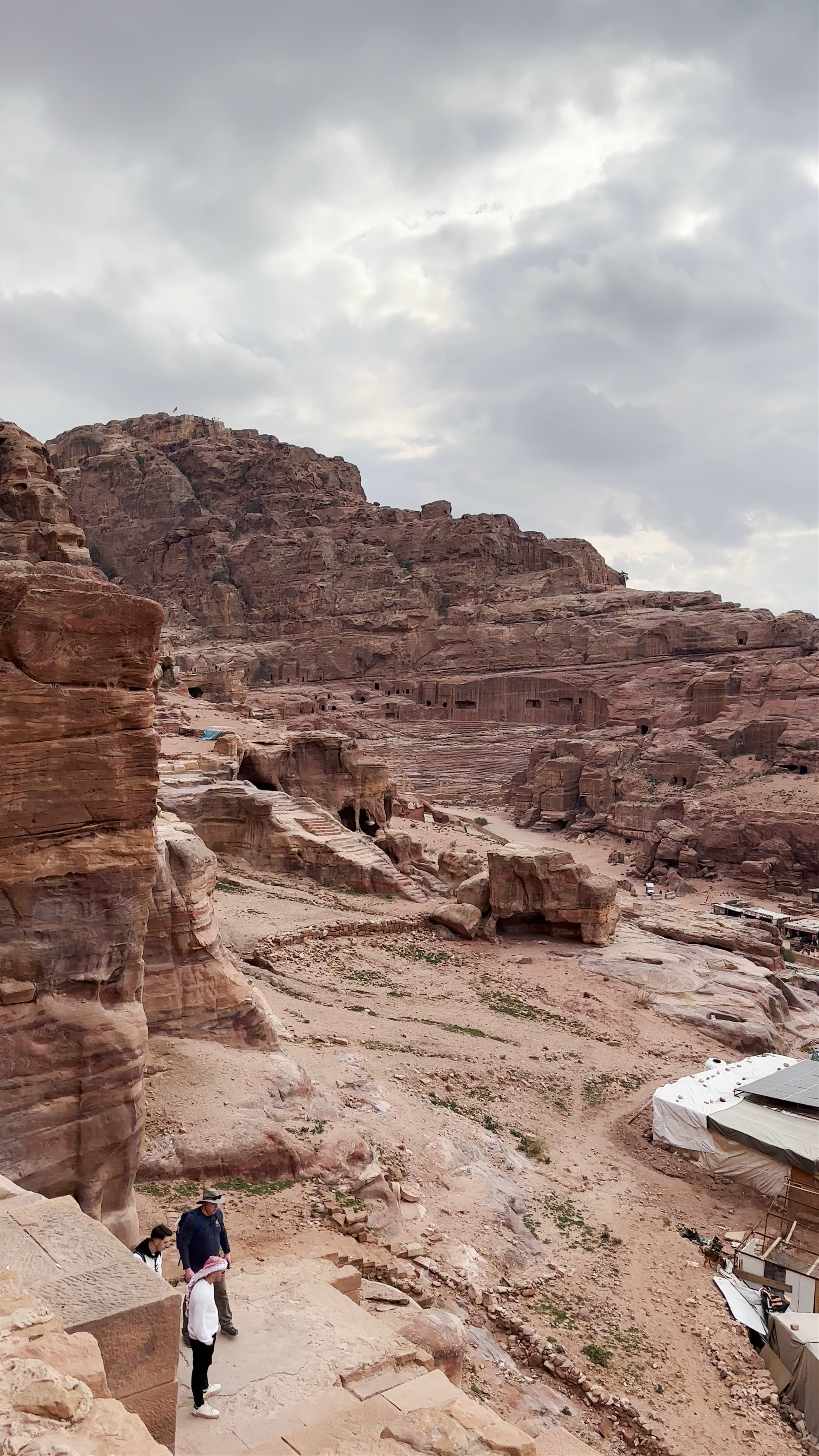 Exploring the Royal Tombs of Petra, Wadi Musa, Jordan
