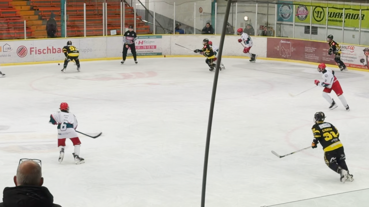 Lucas Casaert's Dynamic Forecheck Highlights with Krefelder EV U15