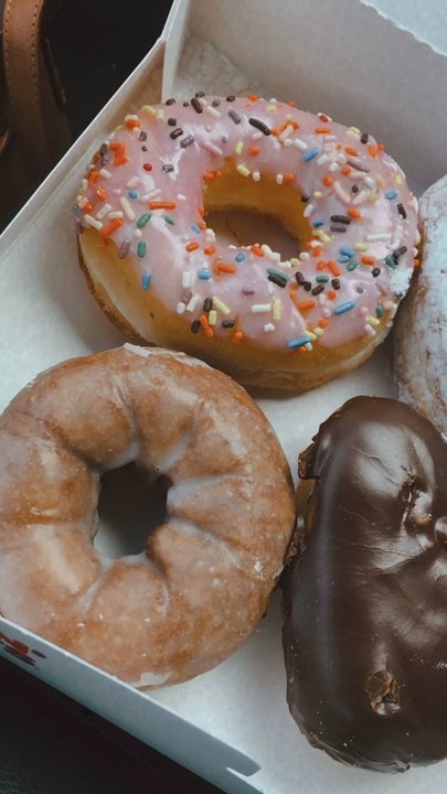 Dunkin' - Assorted 1/2 dozen w/ some Valentine's edition donuts - Donuts Near Me - South El Monte, California