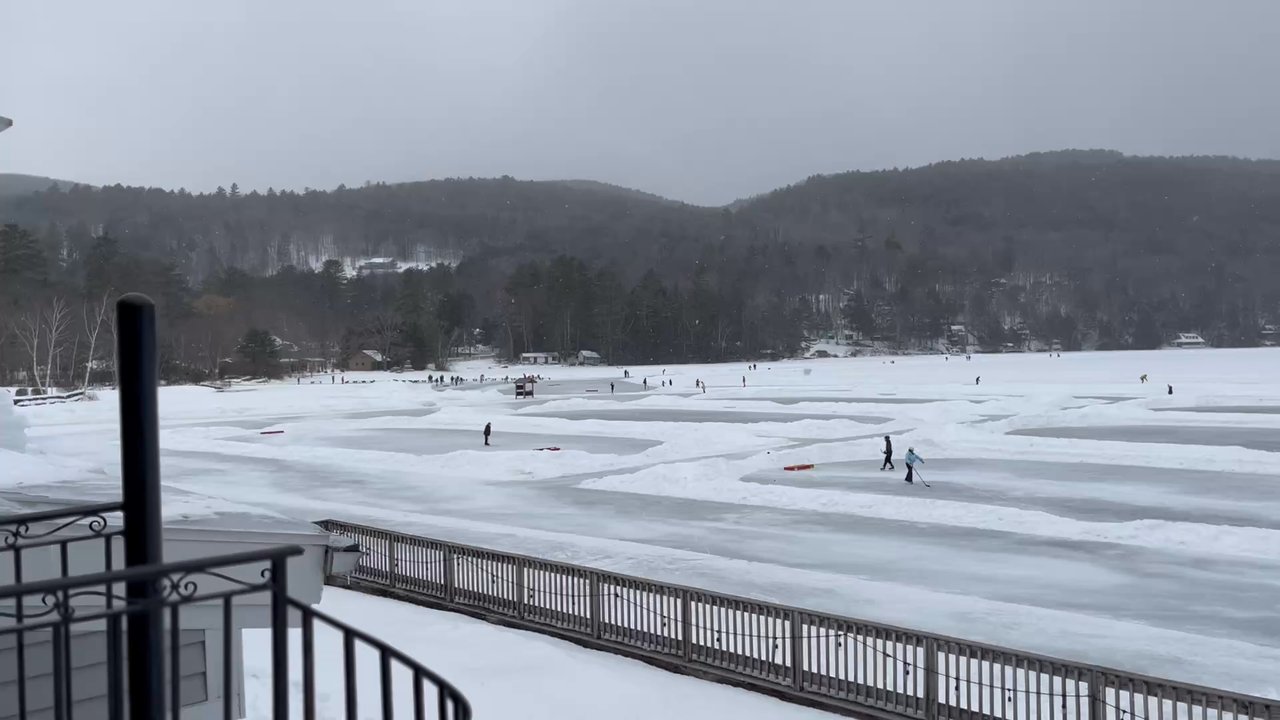 Lake Morey Resort - View of the lake from the balcony at the hotel - Resorts Near Me - Fairlee, Vermont