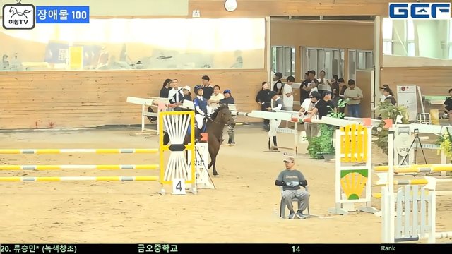 류승민 (녹색창조) — 제2회 경기도체육회장배 전국승마대회 兼 제107회 전국체육대회 경기도 대표선수 선발전 (장애물) · 장애물 100cm