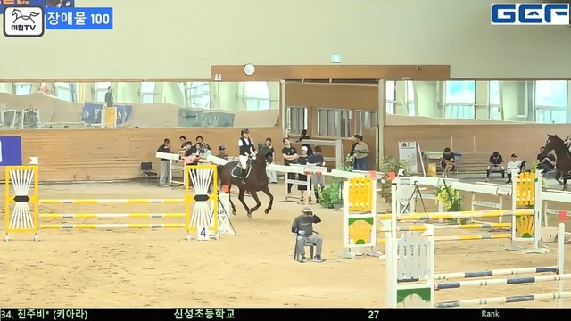 진주비 (키아라 (키아라S)) — 제2회 경기도체육회장배 전국승마대회 兼 제107회 전국체육대회 경기도 대표선수 선발전 (장애물) · 장애물 100cm