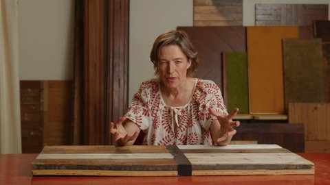 Older pine floorboards