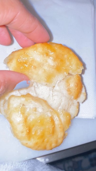 Chester’s Chicken - I was excited to try their biscuits. Ordered it take out with some of their other stuff.The biscuit was not cooked properly. - Chicken Shop Near Me - Auburn, Washington