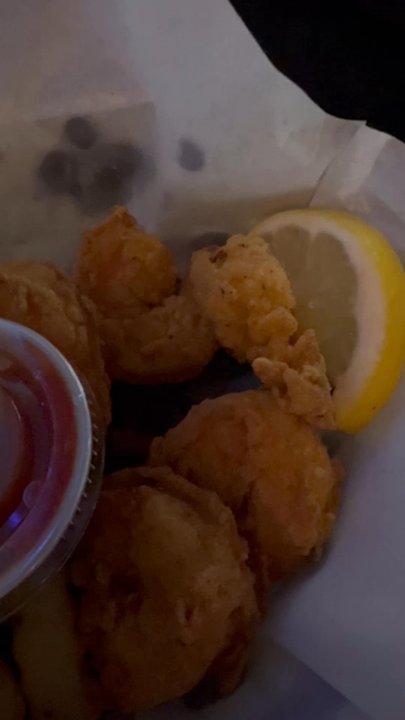 New Moon Bar And Grill - Fried shrimp and fries - Bars Near Me - Montgomery, Alabama
