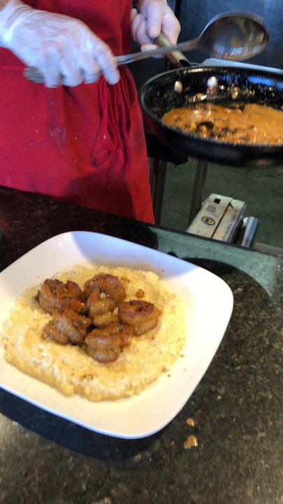 Bell's BBQ - Shrimp and grits, drool!  Tommy makes them with love - Barbeque Near Me - Henderson, Nevada