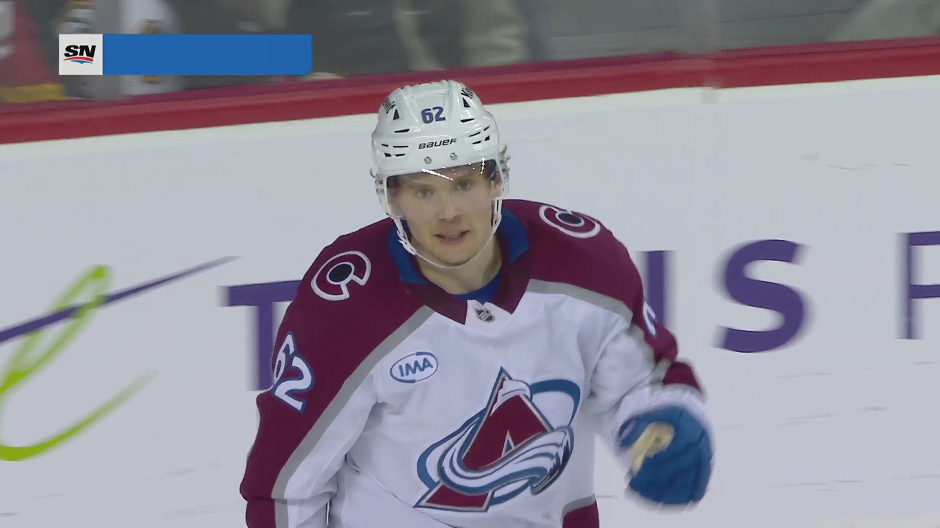 Avalanche Pull Away Late to Down Flames 3-1, Makar Assists All Three · Apr. 14, 2026