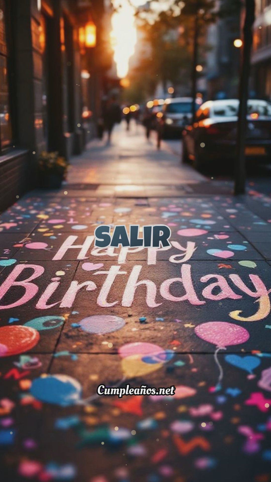 Murales de tiza de cumpleaños: arte callejero convertido en tradición anual