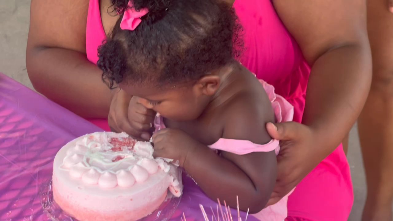 Lake Kyle Park - Smash cake time!  Happy Birthday, Sweet Baby! - Parks Near Me - Kyle, Texas