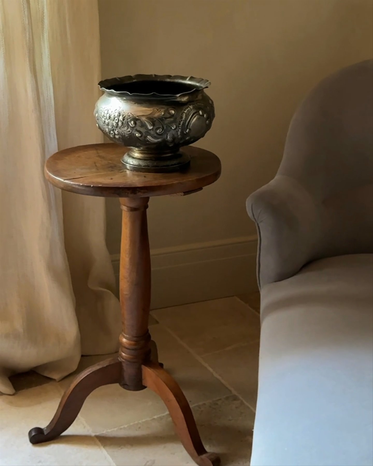 Large Silver Pot