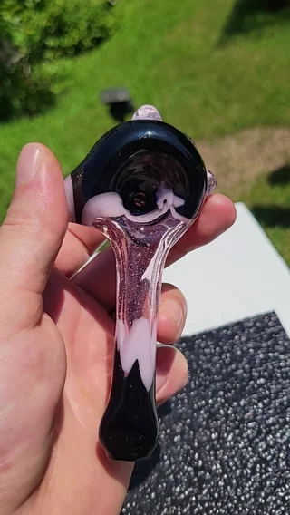 Preview pic of Pink Cadillac,  ns pink and galaxy color drip spoon