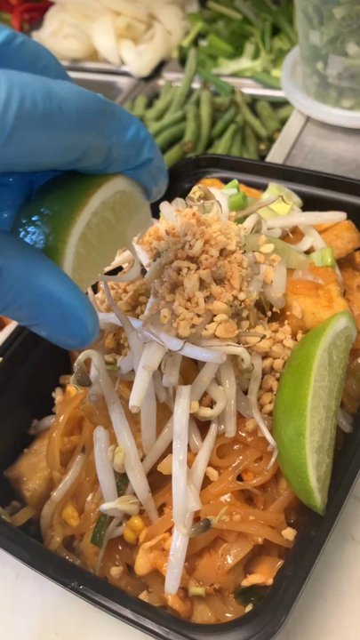 My Thai - Our Pad Thai getting ready to bring to your house:) - Thai Near Me - Summerville, South Carolina