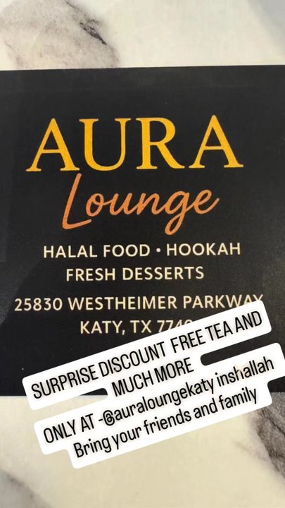 Aura Lounge - Hookah Bars Near Me - Katy, Texas