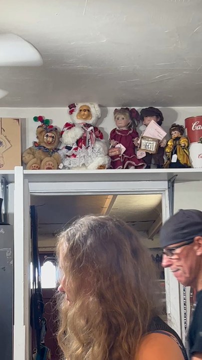 Thrifty Treasures - I love dolls and especially the creepy haunted ones and these were very cool and creepy - Thrift Stores Near Me - Norco, California