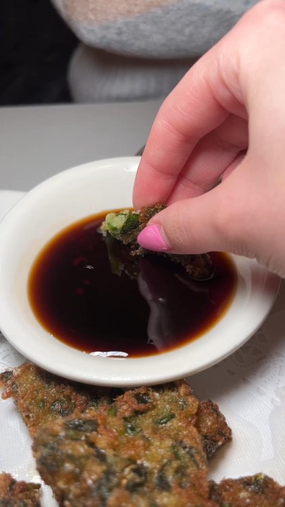Sabaidee Thai Restaurant - Garlic and chive pancakes - Thai Near Me - Bristol, Connecticut