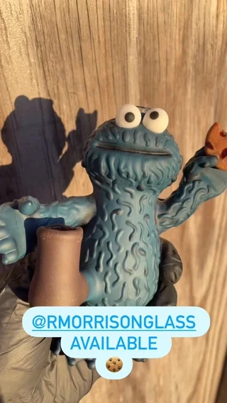 Preview pic of Cookie Monster Rob Morrison 2015 Signed