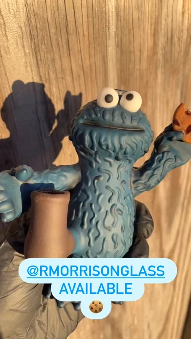Preview pic of Cookie Monster Rob Morrison 2015 Signed