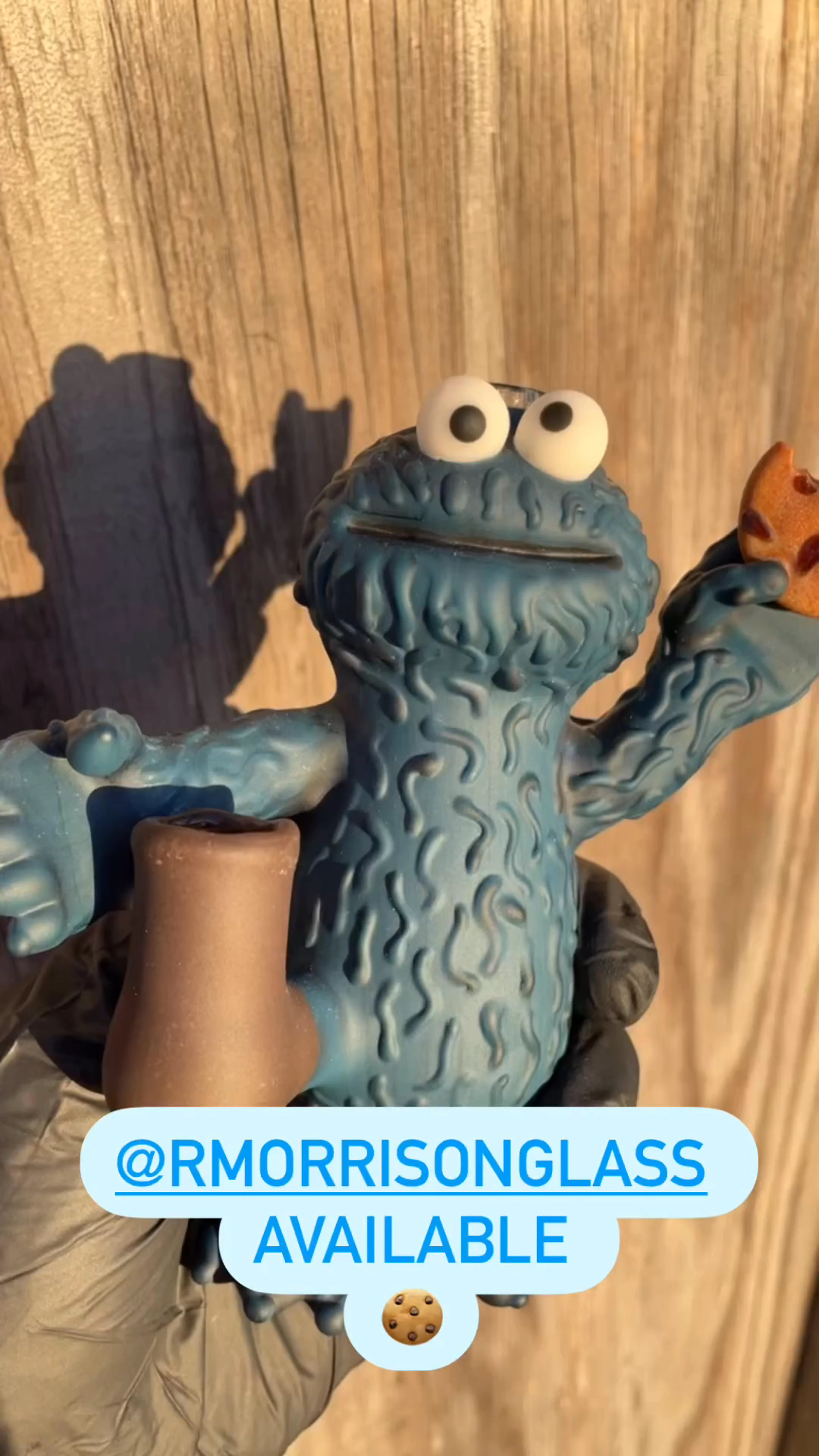 Preview pic of Cookie Monster Rob Morrison 2015 Signed