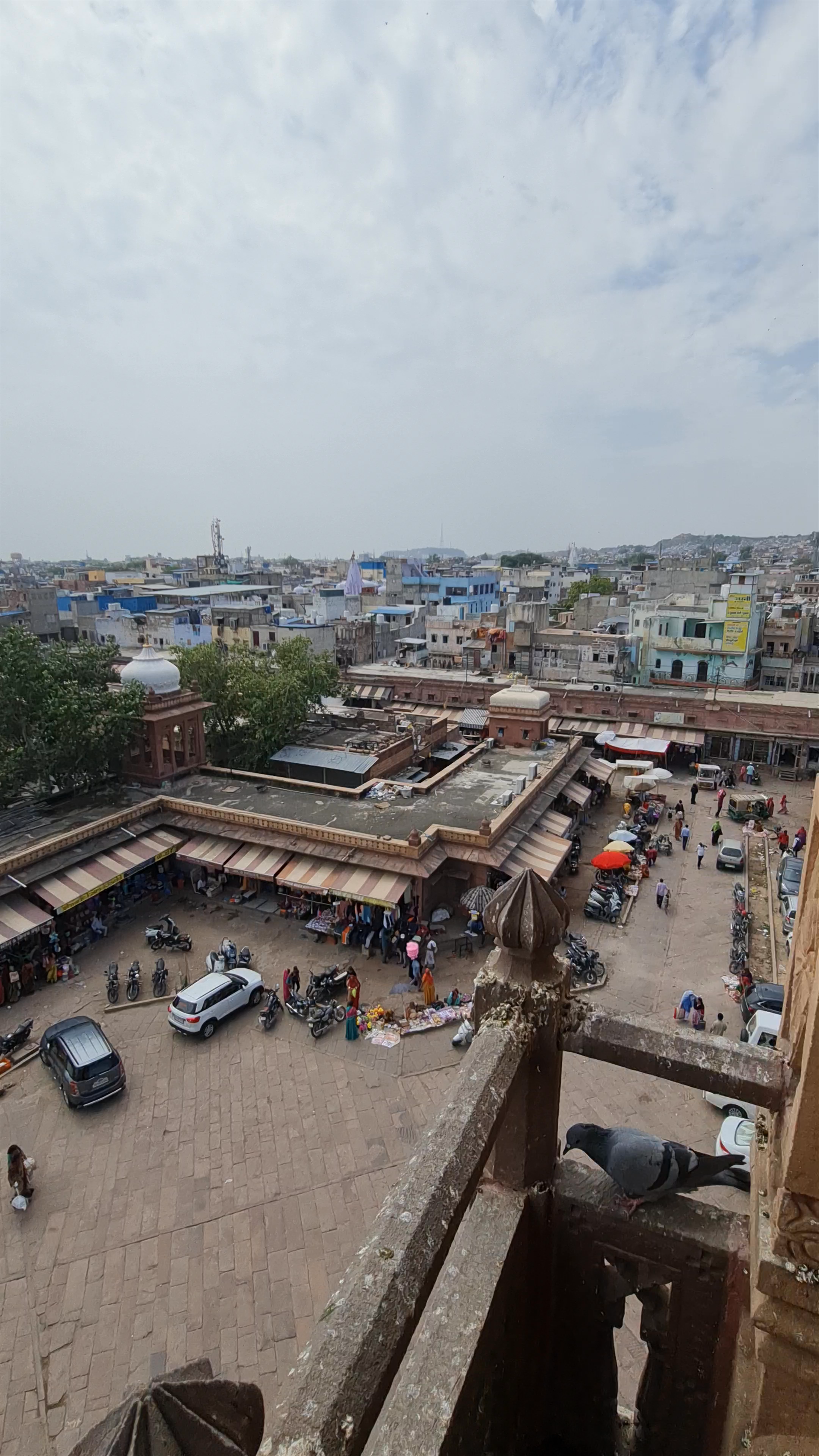Ghanta Ghar Market: Historic Jodhpur Vibes from Above