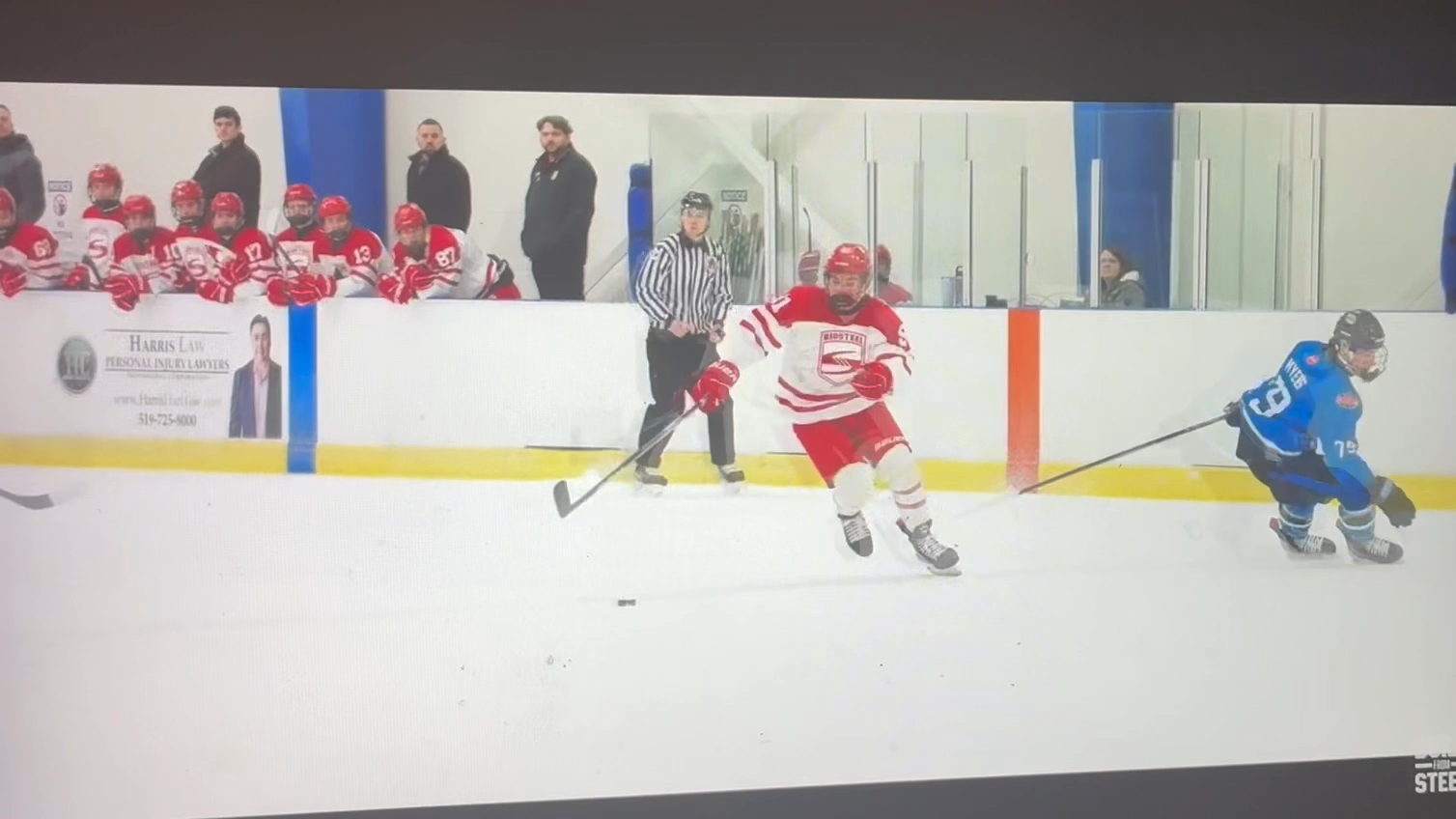 Waterloo Golden Puck five-hole shorty!