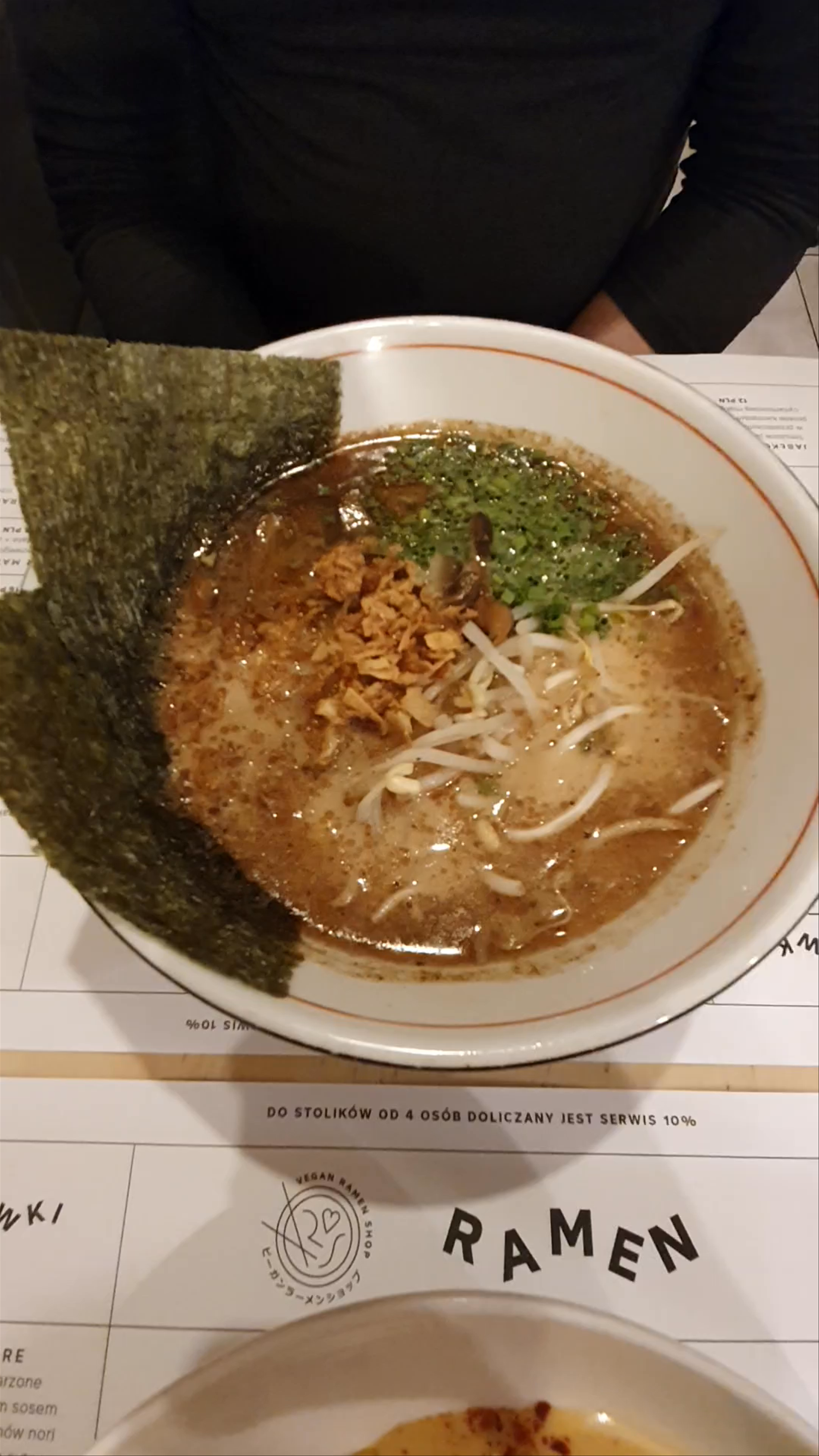 Vegan Ramen Delight at Finlandzka Vegan Ramen Shop, Warsaw