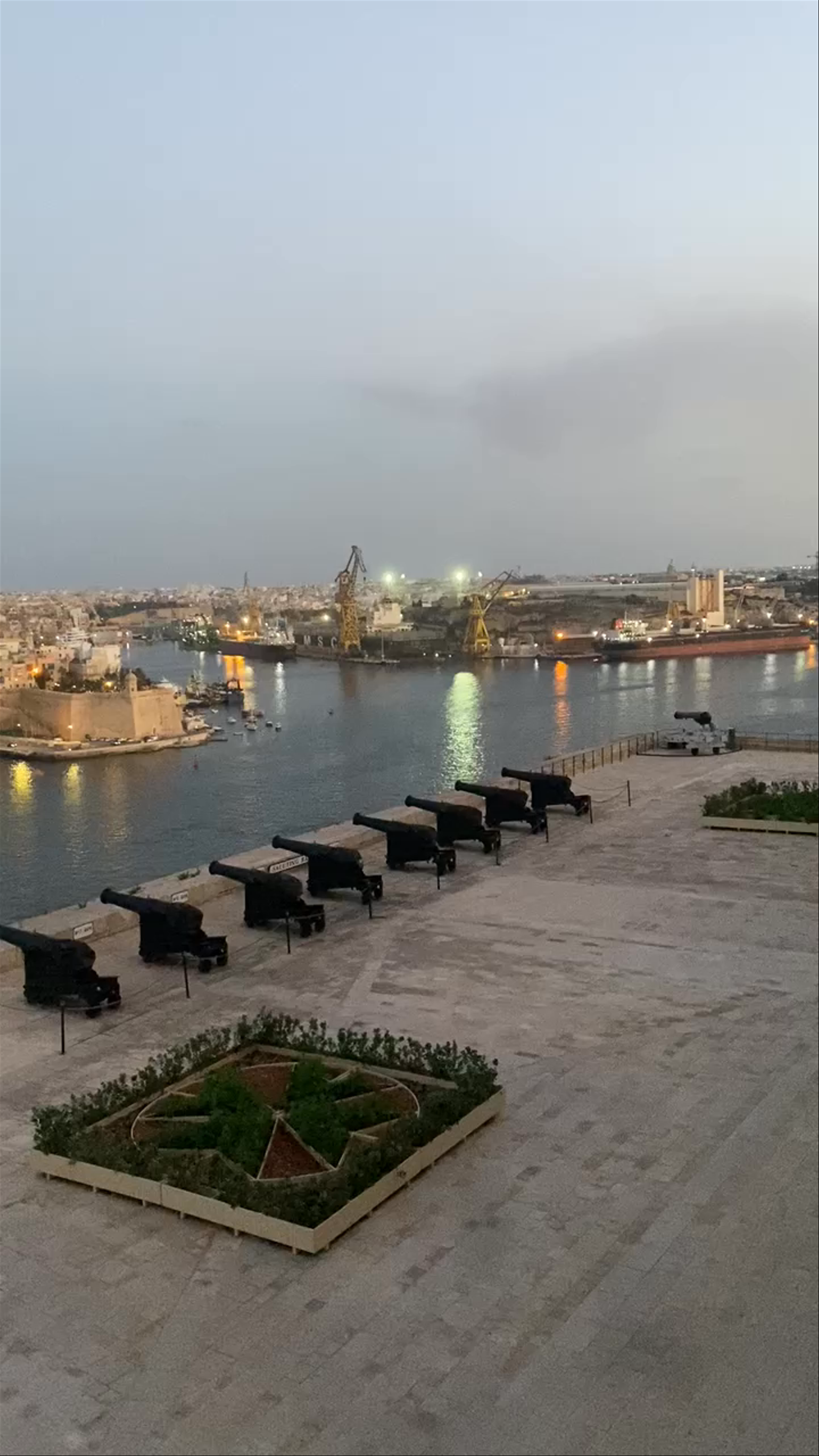 Jardines superiores de Barrakka