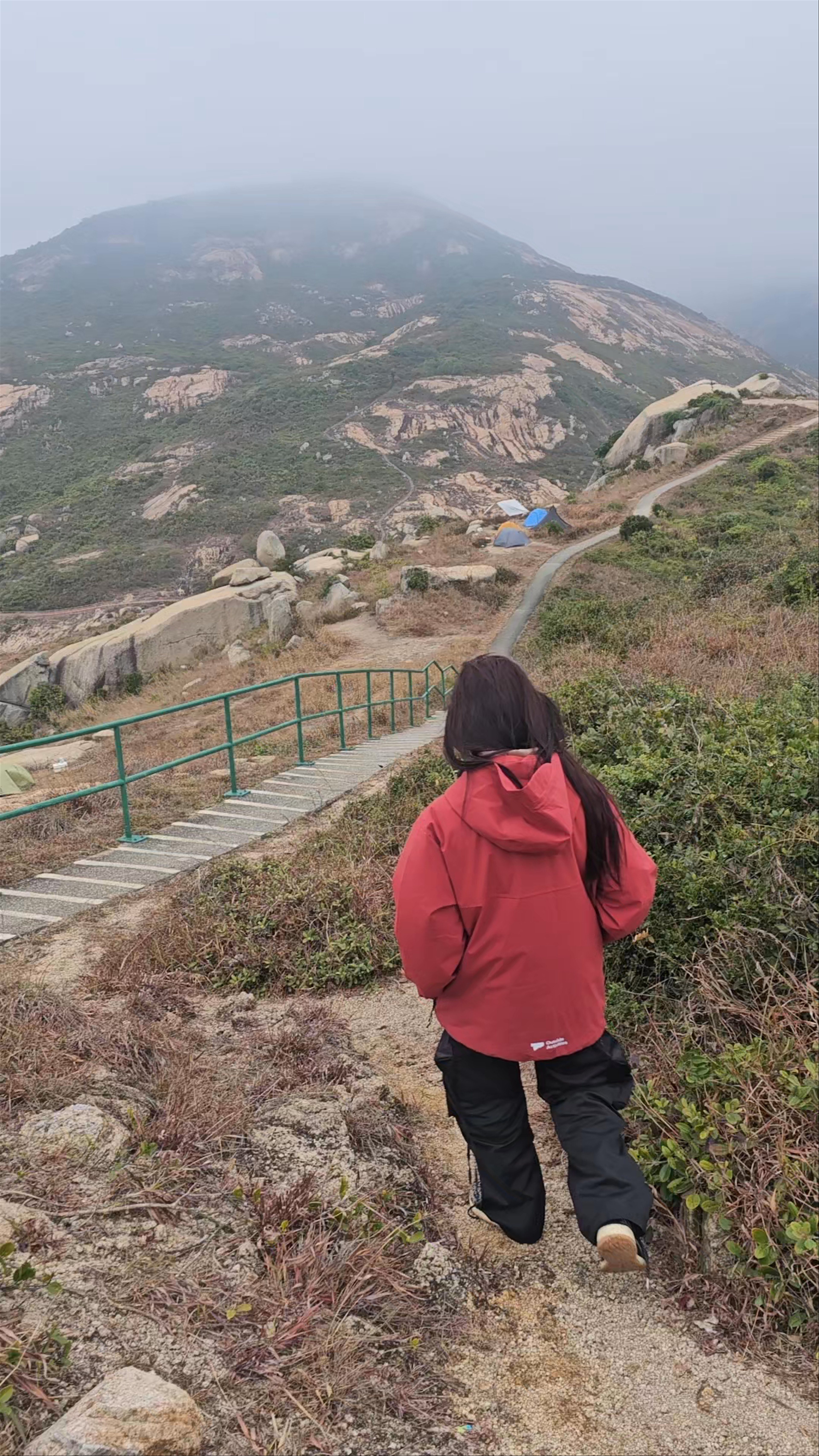 Misty Mountain Hike on Po Toi Island, Hong Kong